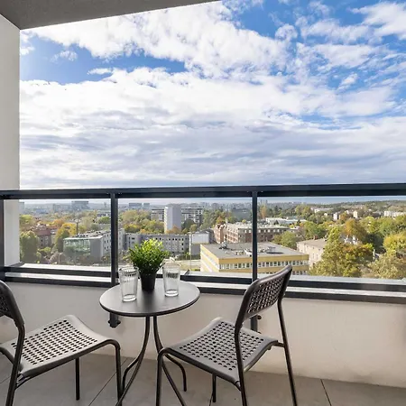 Urban Sunset W Katowicach, Blisko Spodka I Parku Z Parkingiem, Klimatyzacja I Balkonem By Renters * Katowice