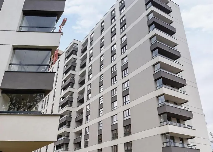 Apartmán Urban Sunset W Katowicach, Blisko Spodka I Parku Z Parkingiem, Klimatyzacja I Balkonem By Renters *