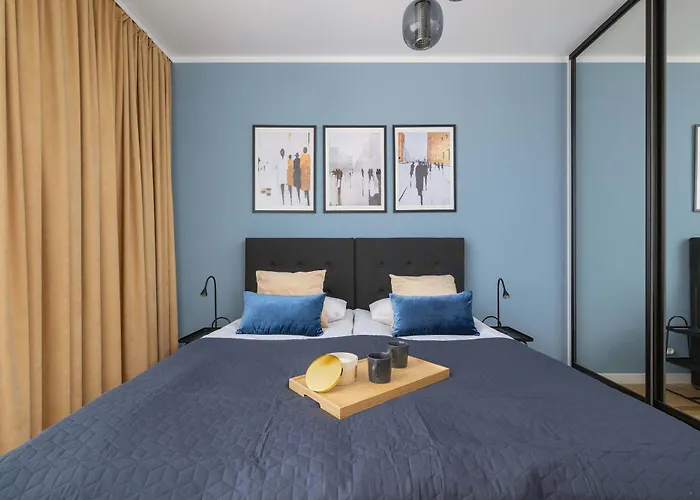 Apartmán Urban Sunset W Katowicach, Blisko Spodka I Parku Z Parkingiem, Klimatyzacja I Balkonem By Renters