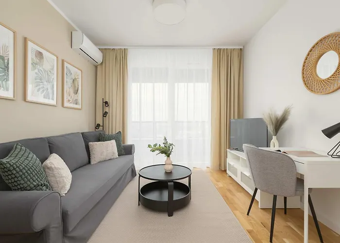 Urban Sunset W Katowicach, Blisko Spodka I Parku Z Parkingiem, Klimatyzacja I Balkonem By Renters Katovice